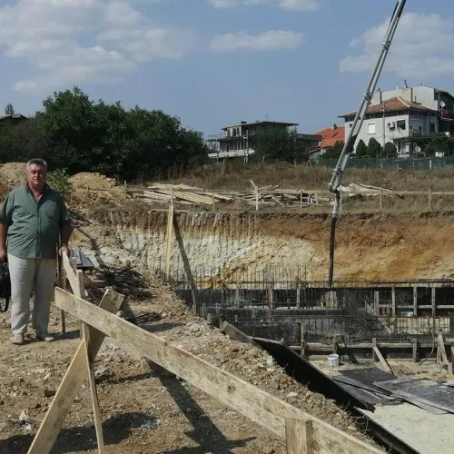 Нулев цикъл на Сграда 2, Виница Гардън — бетонови работи, снимка 6